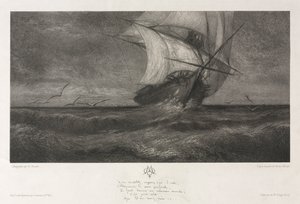 Přízračná loď aneb na vlnách, 1872.
