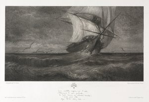 Přízračná loď aneb na vlnách, 1872.