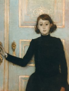 Portrét Marguerite van Mons, 1886. od Théo van Rysselberghe