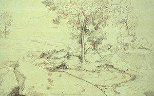 Pohled na Serpentara mezi Olivano a Civitella
