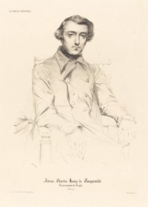 Alexis Charles Henry de Tocqueville od Théodore Chassériau