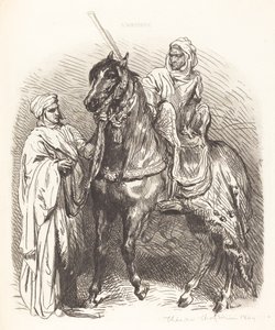 Arabská montáž od Théodore Chassériau