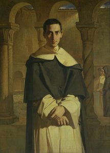 Portrét Jean Baptiste Henri Lacordaire (1802-61), francouzský prelát a teolog, 1841