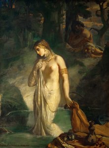 Susanna ve své koupeli od Théodore Chassériau