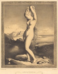 Venuše Anadyomene od Théodore Chassériau