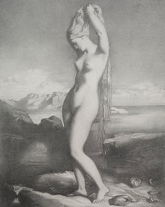 Venuše Anadyomena od Théodore Chassériau