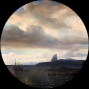 Villegagnon Vplutí do zálivu Rio de Janeiro 10. listopadu 1555 od Jean Antoine Theodore Gudin