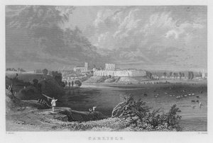 Carlisle (rytina) od Thomas (after) Allom