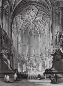 Kostel svatého Jakuba, Liege (rytina) od Thomas (after) Allom