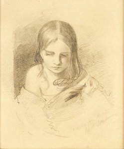 Sketch From Nature, Said To Be Ines Fletcher (tužka)
