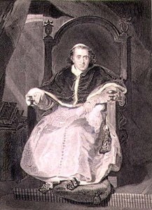 Římský pontifik, Pius VII (Luigi Barnaba Chiaramonti) (1742-1823) vyrytý Samuelem Freemanem (1773-1857) hospoda. od A. Fullarton & Co. (rytina)