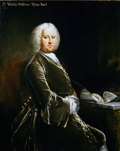 Portrét sira Watkina Williamse Wynna, 3. Bt., konec 30. let 18. století (olej na plátně) od Thomas (attr. to) Frye