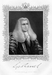 John Singleton Copley 1738-1815, britský lord kancléř a politik, 19. století.