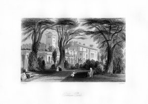 Ockham Park, Surrey, 19. století.