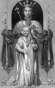 Richard II a Jindřich IV, králové Anglie.