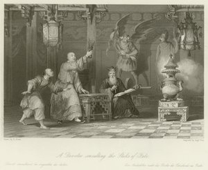 Vyznavač, který se radí s Hůlkami osudu od Thomas Allom
