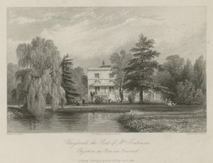 Claylands, sídlo paní Fentimy od Thomas Allom