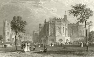 Hrad Lancaster od Thomas Allom