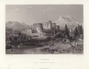 Pergamos, Turecko od Thomas Allom