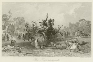 Turnaj od Thomas Allom