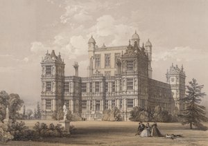 Wollaton Hall, Nottinghamshire od Thomas Allom