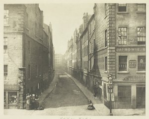 Bell Street z High Street od Thomas Annan