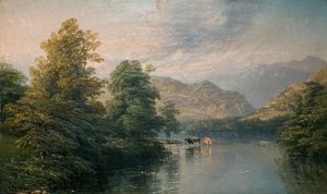 Ullswater z Pooley Bridge, 1847.