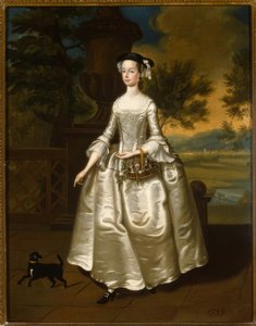 Thomas Bardwell, Portrét Mary Jodrell / Malba, 1755