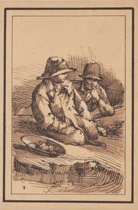 Rustikální postavy: Dva chlapci, 1801.