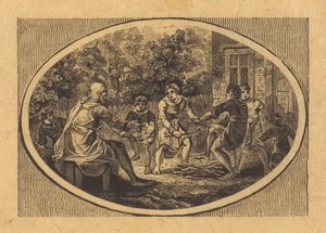 Der alte Mann und seine Söhne od Thomas Bewick