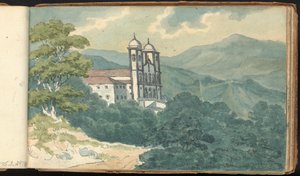 Album studií krajiny a postavy: Vila v horách