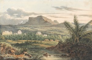 Z pláže poblíž Fort Blanc, 4. října 1819