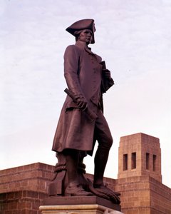 Socha kapitána Jamese Cooka, 1914 od Thomas Brock