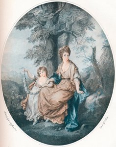 Lady Rushout a její dcera, 1784, 1902