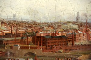 Pohled na Leeds od Thomas Burras