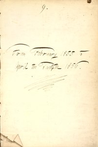 Thomas Butler Gunn Diaries- svazek 7, strana 5, 1855-1856