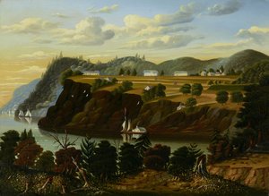 Pohled na West Point od Thomas Chambers