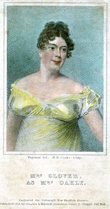Paní Clover, jako paní Oakly, 1818