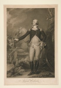 George Washington v bitvě u Trentonu (1792)