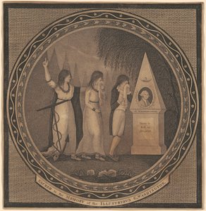 Posvátný památce slavného George Washingtona od Thomas Clarke