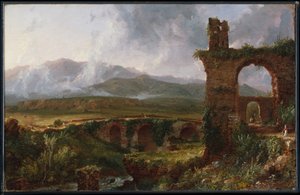 Pohled u Tivoli (ráno)
