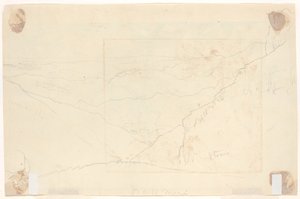 Horská krajina [verso] od Thomas Cole