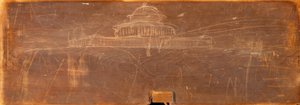Skica pro design Ohio State Capitol od Thomas Cole