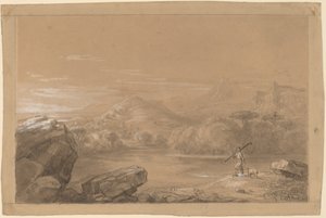 Dobrý pastýř od Thomas Cole
