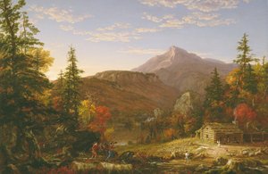 Lovcův návrat od Thomas Cole