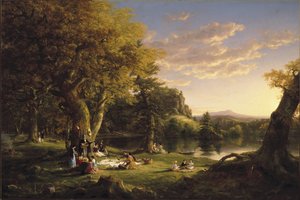 Piknik od Thomas Cole