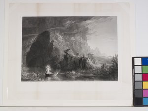 The Voyage Of Life: Dětství od Thomas Cole