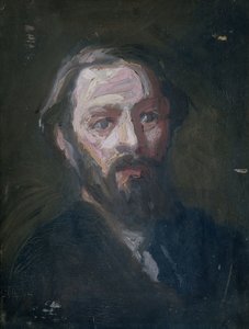 Portrét sochaře Piera Pandera (1864-1919)