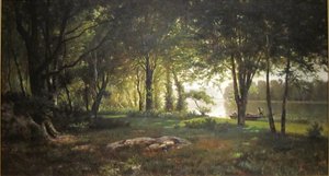 Krajina, řeka a les od Thomas Corwin Lindsay