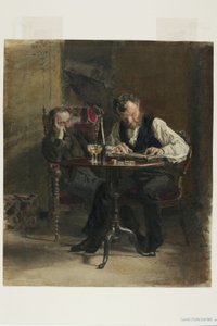 Hráč na citeru od Thomas Cowperthwait Eakins